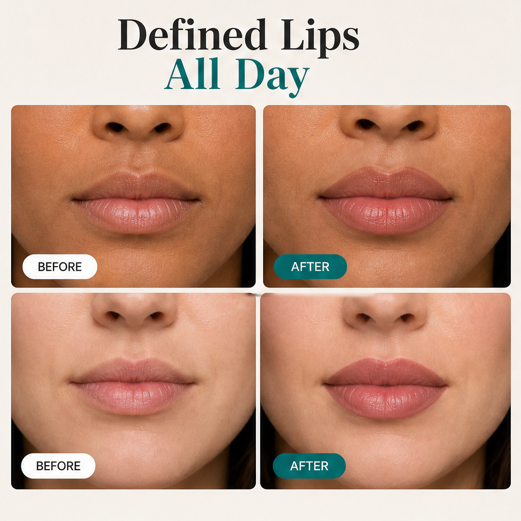 Linequeen – Waterproof Matte 8-Shade Lip Liner Pencil Set + BUY 1 + PICK 1 FREE COLOR features