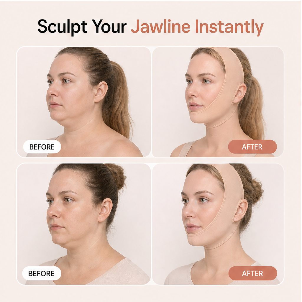 Contoura – Adjustable V-Line Jawline Sculpt Wrap + 50% OFF features