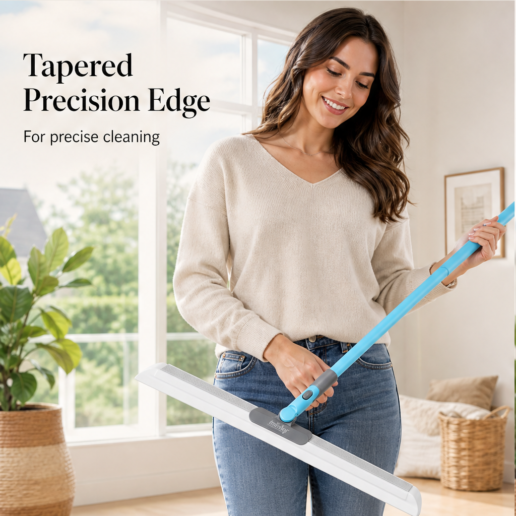 Sweepwick – Flexible Blade Sweeper for Floors, Carpets & Windows + 50% OFF features