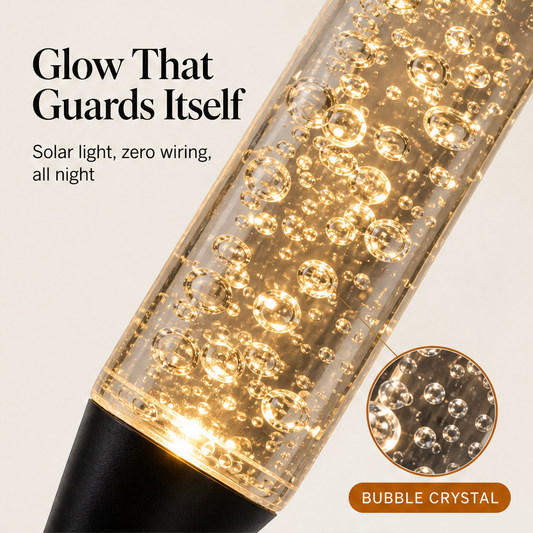 Lumoglow – Solar Bubble Crystal IP65 Weatherproof Pathway Lights + 50% OFF features