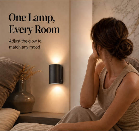 Emberholm – Auto Dusk-Sensor Plug-In LED Wall Lamp + 50% OFF features