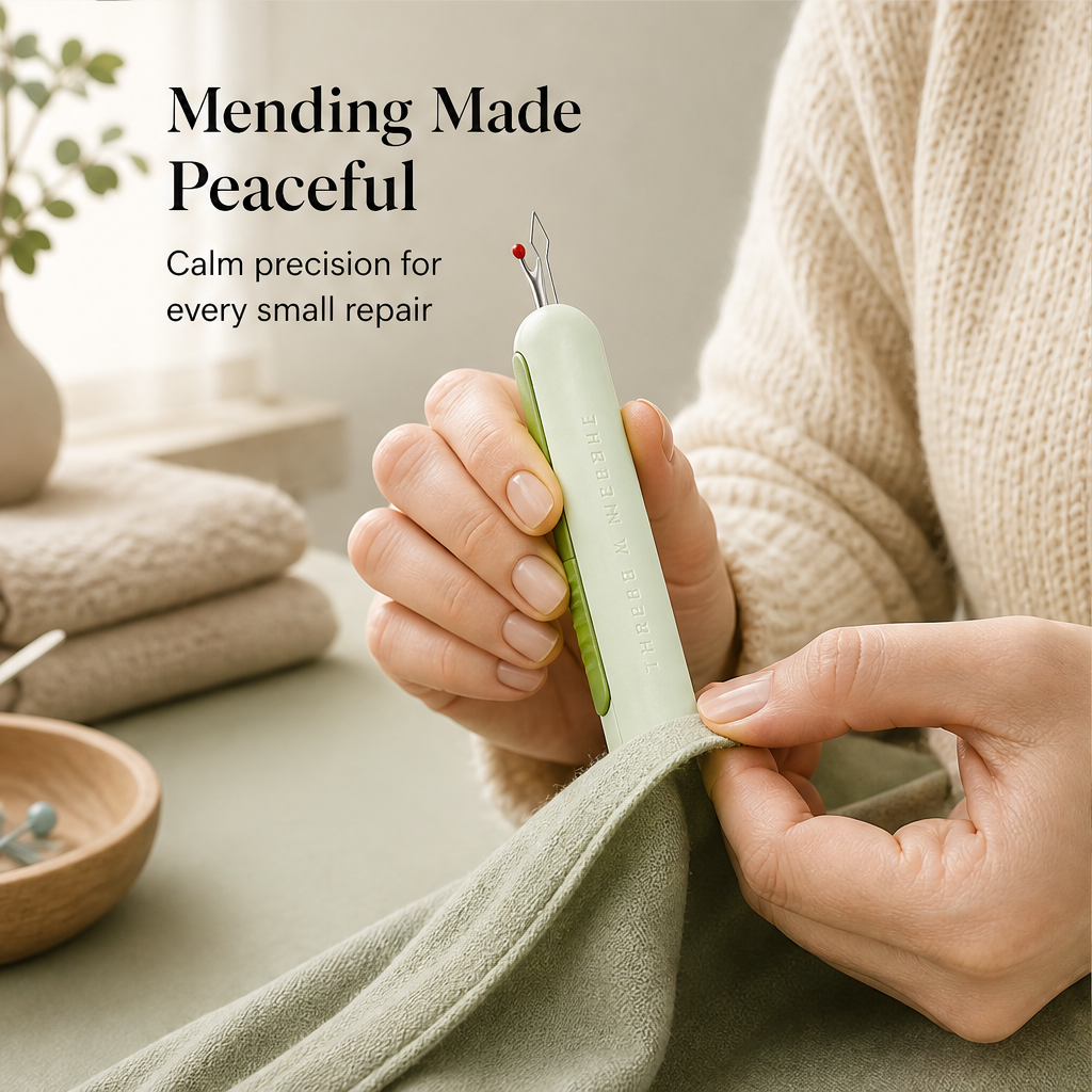 Snagwick – Auto-Threading 2-in-1 Retractable Seam Ripper Tool + 50% OFF features