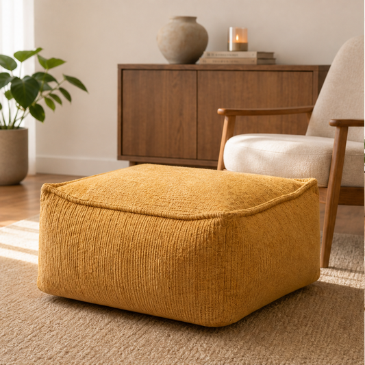 Stowgrove – Fill-Your-Own Storage Pouf Cover, Holds 100kg + 50% OFF lifestyle
