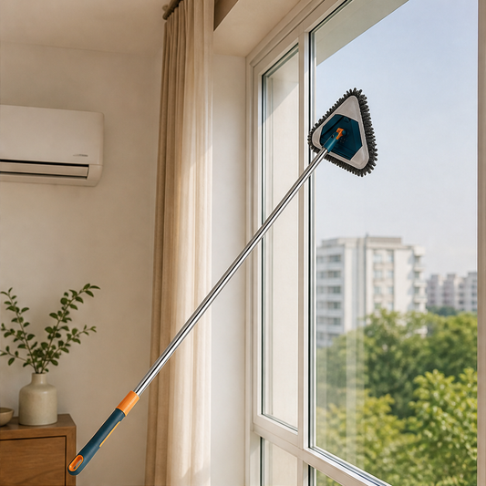 Corneo – 360° Rotating Head, Extends to 130cm Triangle Mop + 50% OFF lifestyle