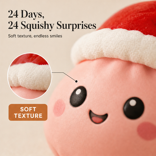 Squishlings – 24-Day Squishy Surprise Christmas Countdown Calendar + 50% OFF features