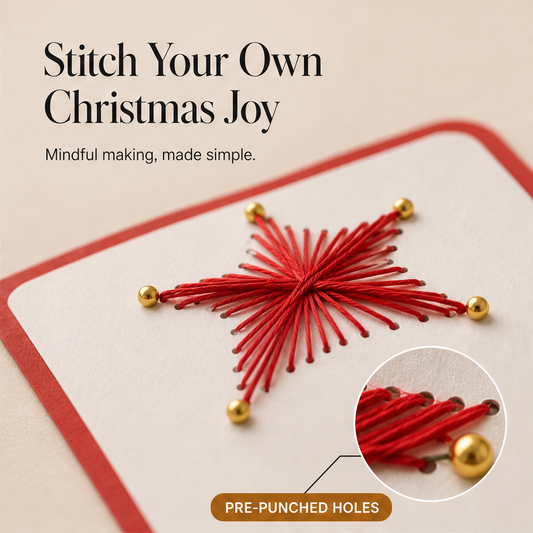 Fernstitch – Beginner-Friendly 6-Design DIY Embroidery Card Kit + 50% OFF features