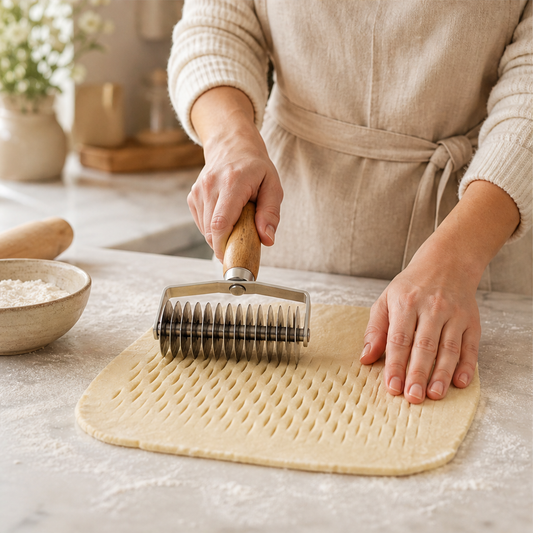 Latticore – Stainless Steel Pizza Lattice Roller Cutter + 50% OFF lifestyle