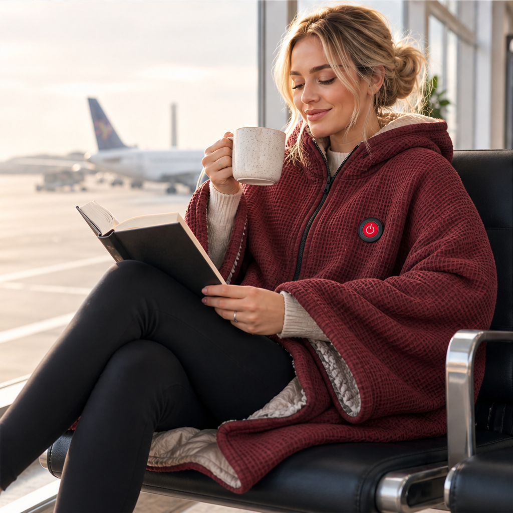 Warmora – Wearable Heated Blanket with Hands-Free Cozy Warmth + 50% OFF lifestyle