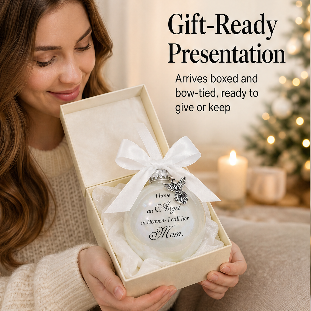 Everwing Memorials – Engraved Angel Charm Memorial Bauble + 50% OFF features
