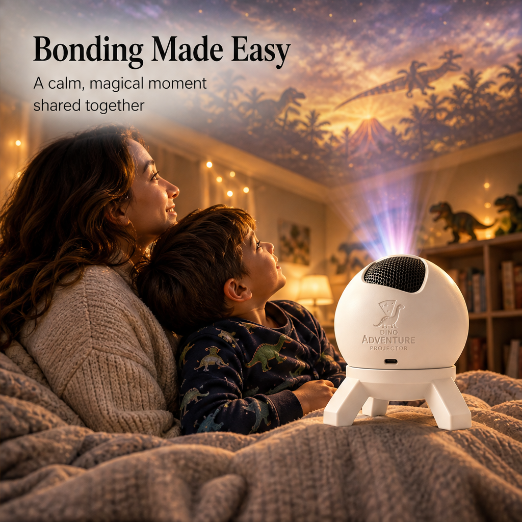 Roarium – Wall & Ceiling Dinosaur Projector Lamp + 50% OFF features