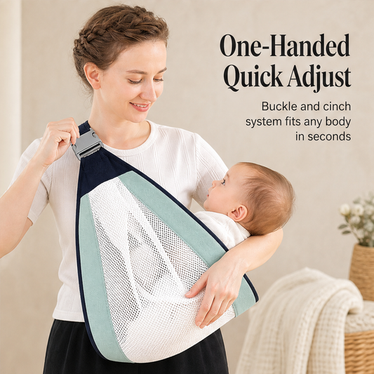 Cloudnest – Breathable Mesh Hip &amp; Side Carry Baby Sling + 50% OFF features