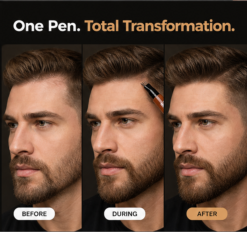 Strandwick – 4-Prong Micro-Fork Tint Pen for Brows, Beard & Hairline + BUY 1 + PICK 1 FREE COLOR features