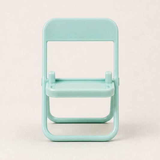 Chairlet – Cute Folding Mini Chair Phone Stand & Desk Decor + 50% OFF Mint Green