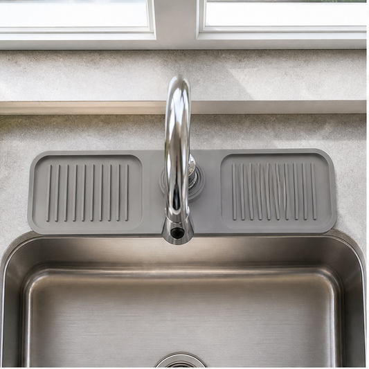 Driptrace – Trim-to-Fit Silicone Faucet Splash Guard + 50% OFF lifestyle