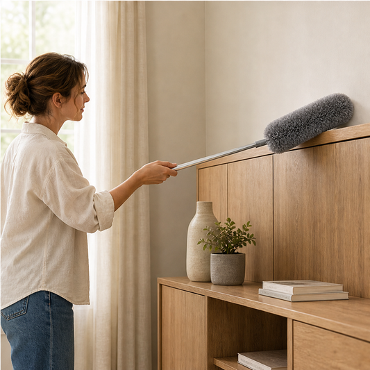 StowReach – Telescopic Bendable Microfibre Duster for High & Tight Spots + 50% OFF lifestyle