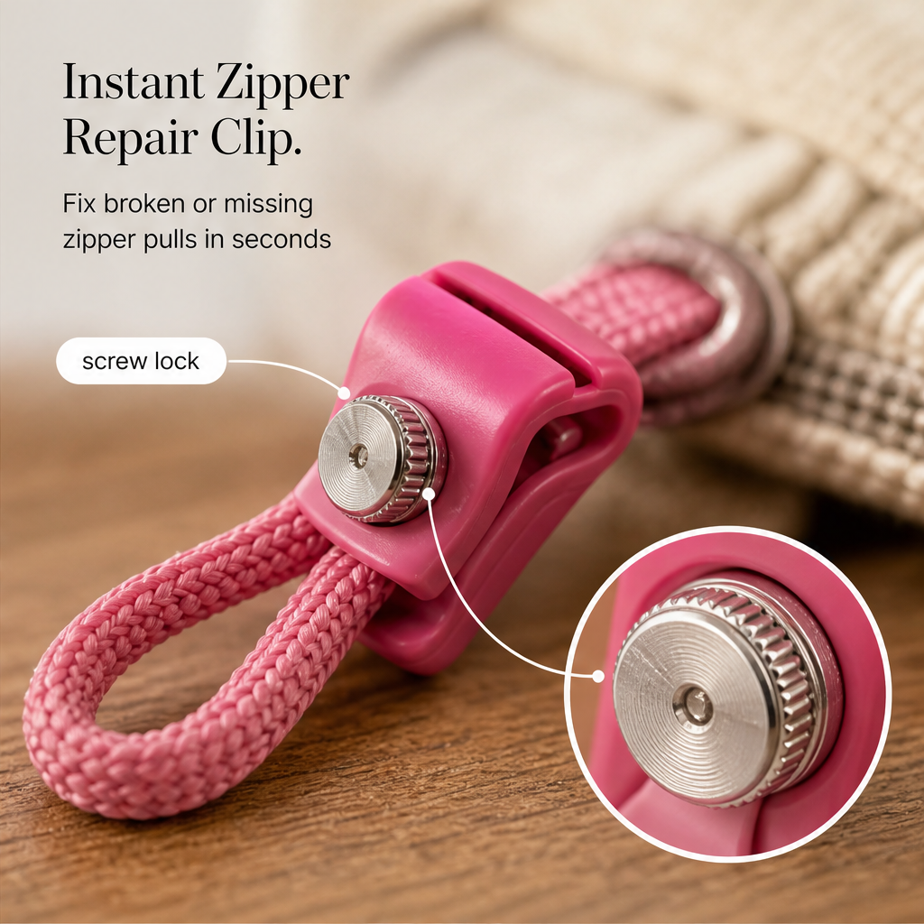 Clipforge – No-Sew Clip-On Zipper Puller Repair Kit + 50% OFF features