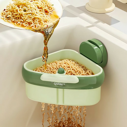 The Sink-Caddy™ Corner Rack - A Clog-Free Sink, Hands  - 1+1 FREE