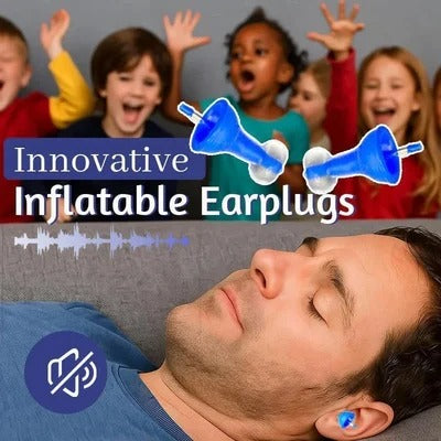 The AquaSeal™ Inflatable Earplug - A Perfect Seal, Every Time + 50% OFF