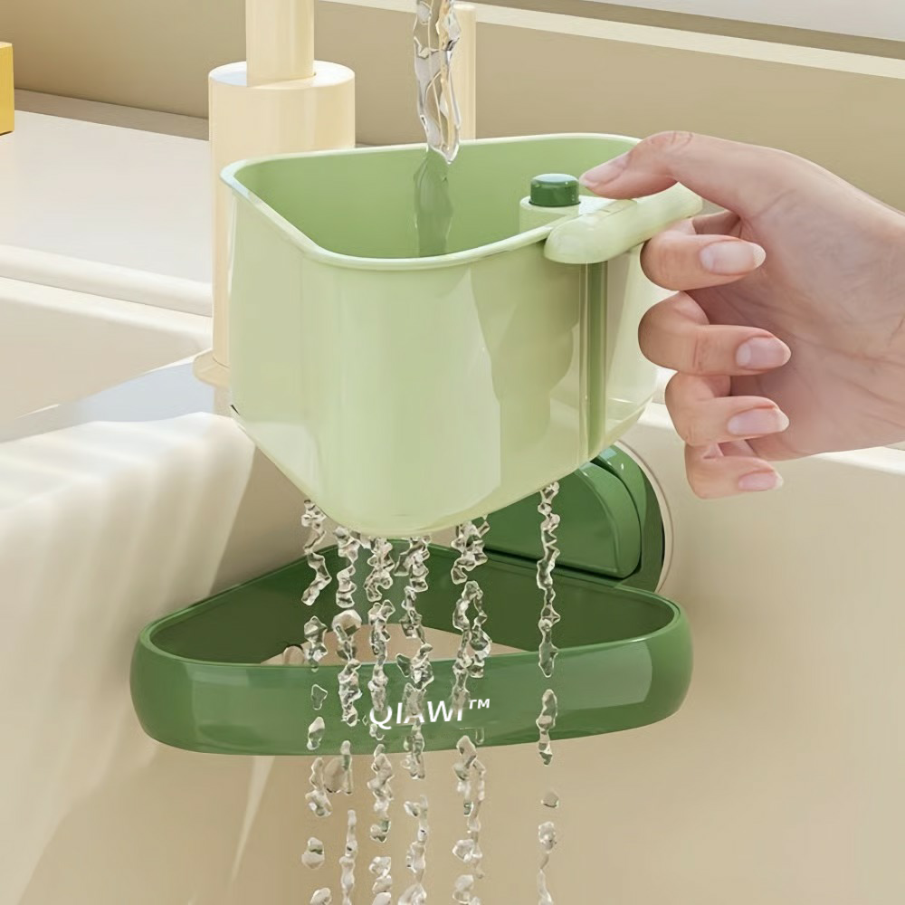 The Sink-Caddy™ Corner Rack - A Clog-Free Sink, Hands  - 1+1 FREE