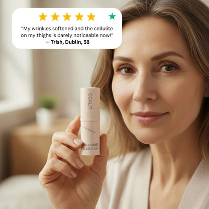 The AuraScar Silicone ScarStick - Advanced Scar Reduction, Portable Stick, and  Happy Customers + 50% OFF