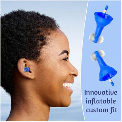 The AquaSeal™ Inflatable Earplug - A Perfect Seal, Every Time + 50% OFF