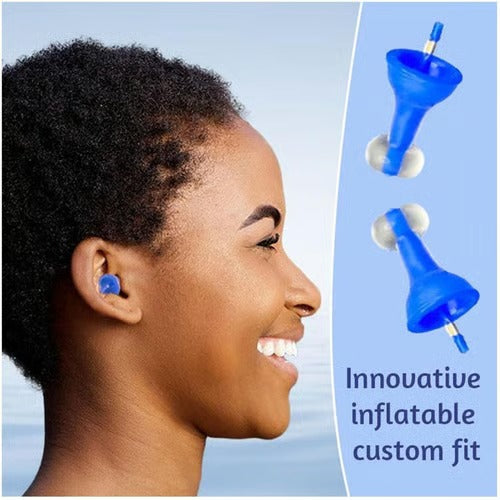 The AquaSeal™ Inflatable Earplug - A Perfect Seal, Every Time + 50% OFF
