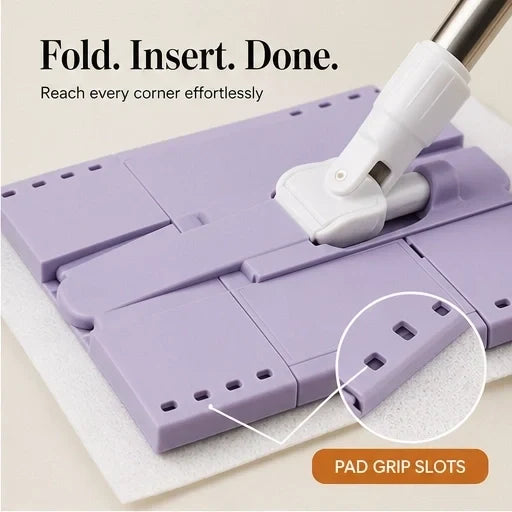 Sweepen – Hands-Free Cloth-Changing Mini Mop with 360° Swivel Head + 50% OFF