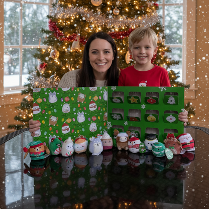The Squishmallow Advent Calendar - 24 Days of Cozy, Collectible Fun + 50% OFF