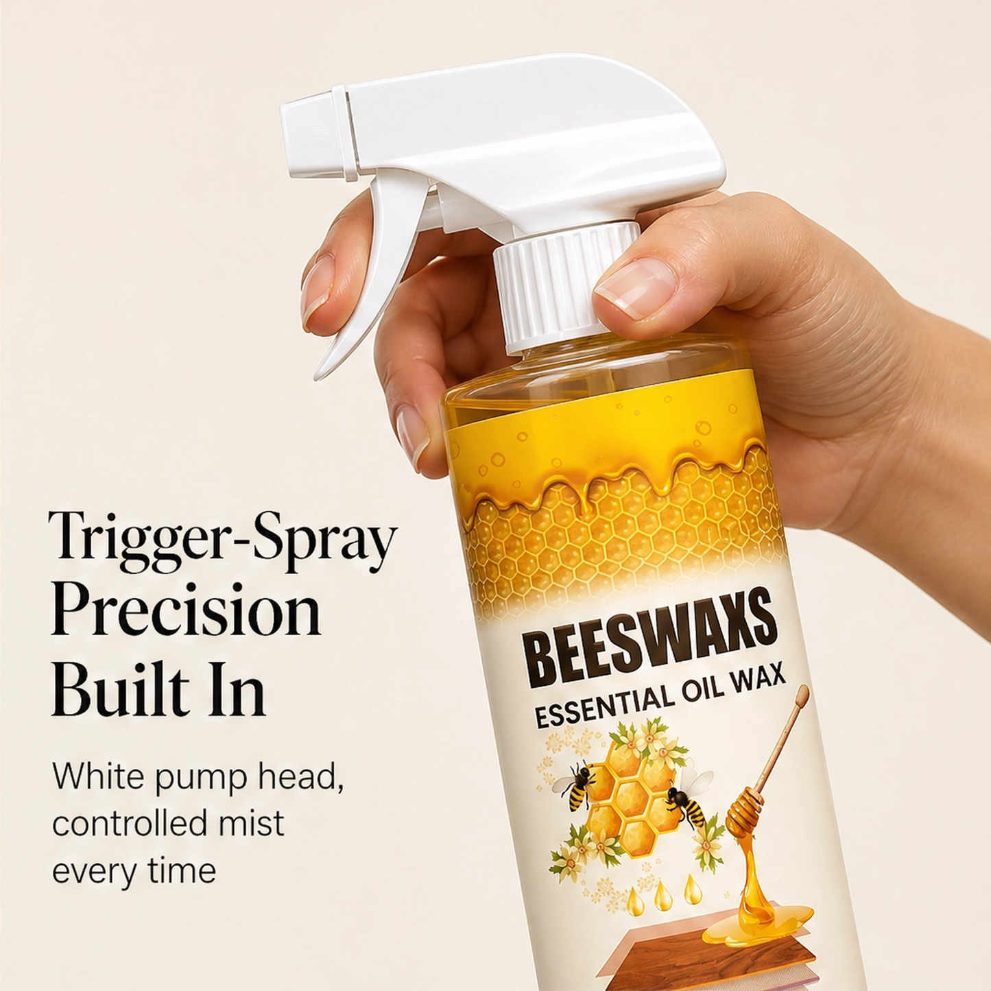 Beeswick™ – Natural Beeswax Wood Polish & Conditioner Spray + 50% OFF