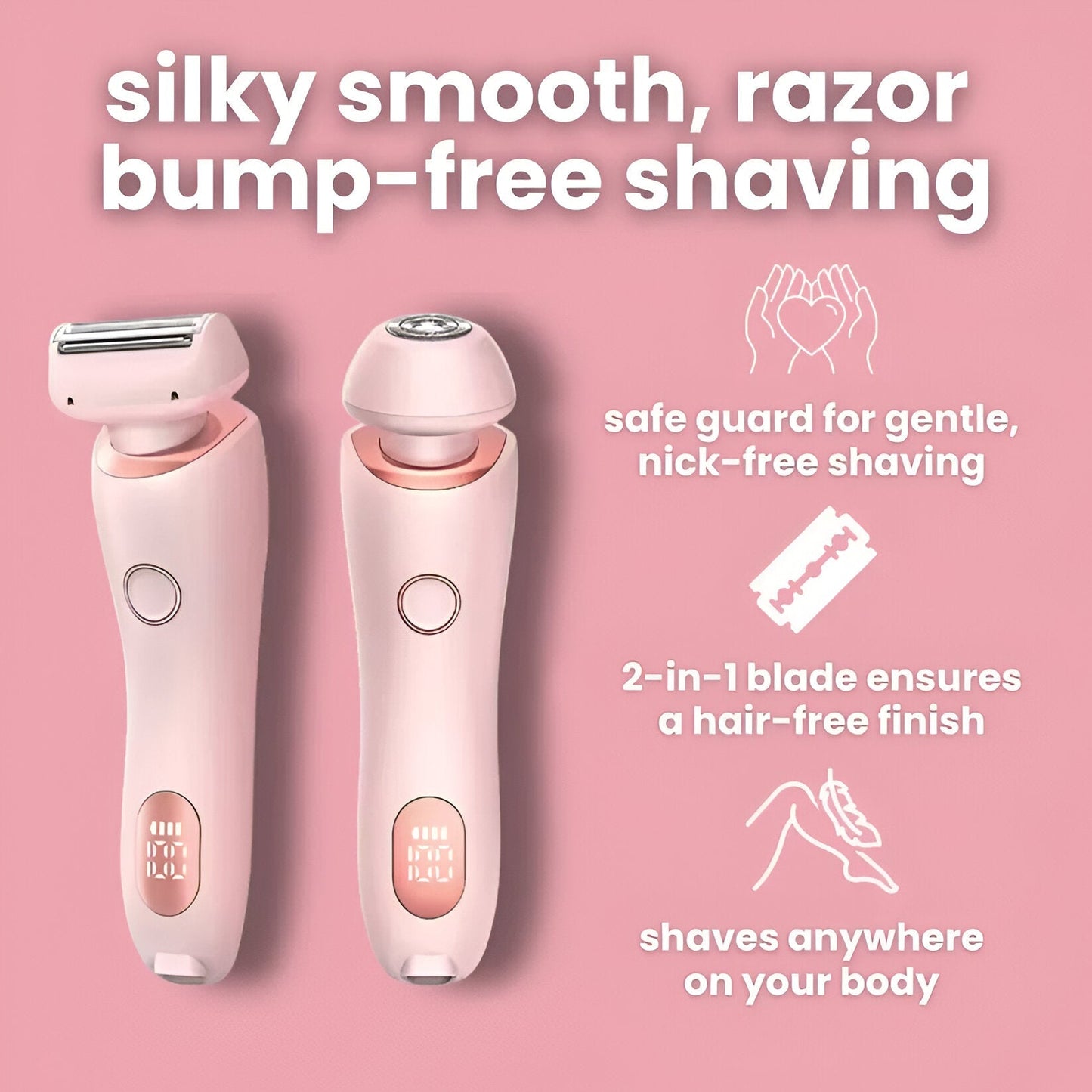 SKIN-SAVER SHAVER - Lifetime Value, Just  + 50% OFF