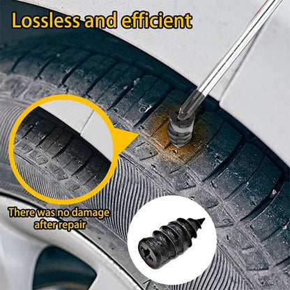 The AutoSeal Tire Plugs - Instant Puncture Repair, Zero Dismantling Required + 50% OFF
