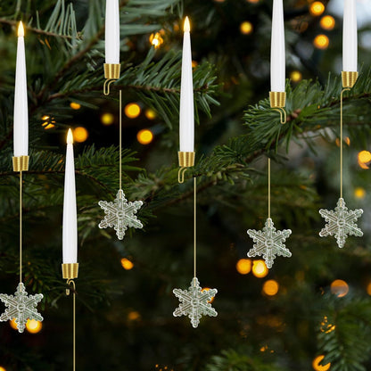 The FestiveGlow Hanging Candles - Elegant Flame, Zero Risk + 50% OFF