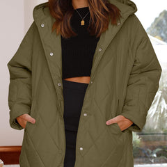 The AuraLuxe Quilted Jacket - Warmth Without the Bulk + LIMITED SALE 50% OFF