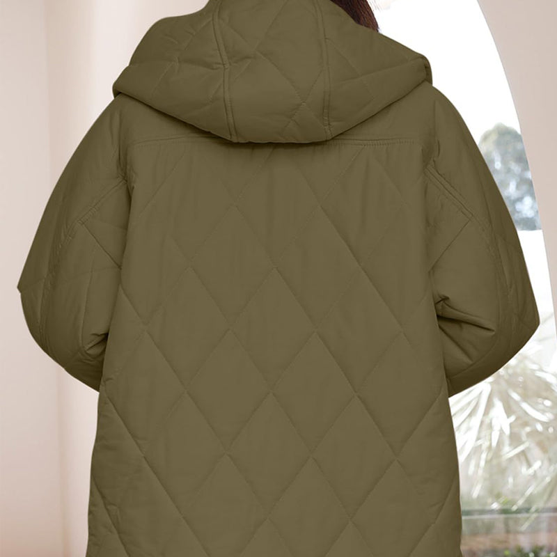 The AuraLuxe Quilted Jacket - Warmth Without the Bulk + LIMITED SALE 50% OFF