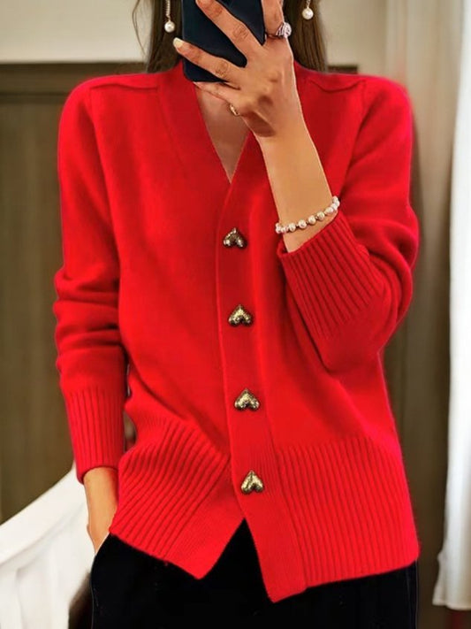 The Winter-Luxe Cardigan - Your Chic Armor Against the Cold  - 50% OFF