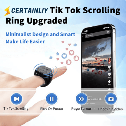 The RingClick Remote - Control Your Phone, Hands  + 50% OFF