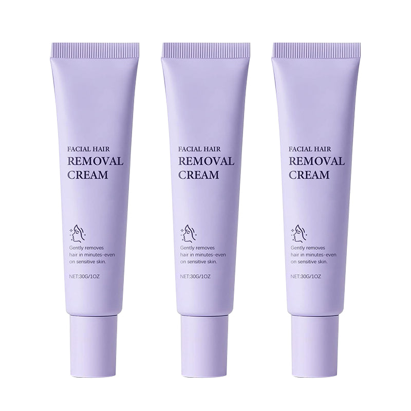 Petalune™ – Gentle Painless Facial Hair Removal Cream with Shea Butter & Centella + 1+1 FREE