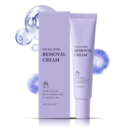 Petalune™ – Gentle Painless Facial Hair Removal Cream with Shea Butter & Centella + 1+1 FREE