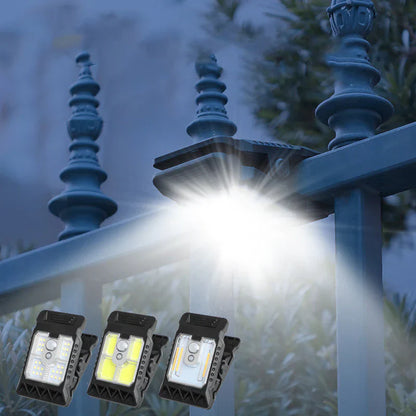 The SunClip Motion Light - Portable, Solar, and Hands + 1+1 FREE