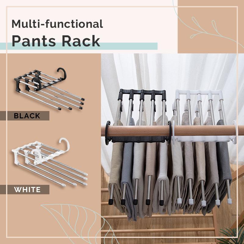 The ClosetSpace Pants Rack - Maximize Space, Eliminate Wrinkles + 1+1 FREE
