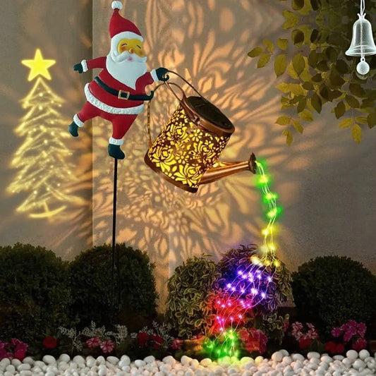 The SolarSanta Garden Stake - Festive Cheer, Zero Wiring + 50% OFF