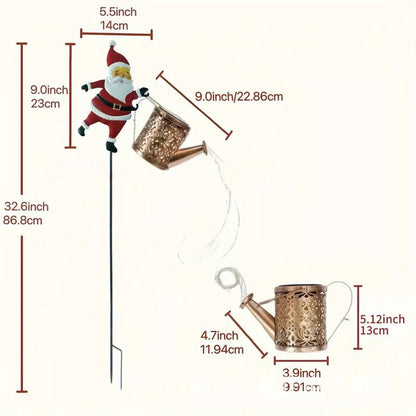 The SolarSanta Garden Stake - Festive Cheer, Zero Wiring + 50% OFF