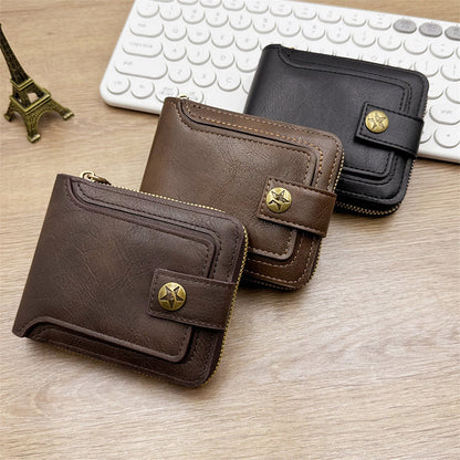 The Heritage Zipper Wallet - Vintage Style, Modern Security + 50% OFF