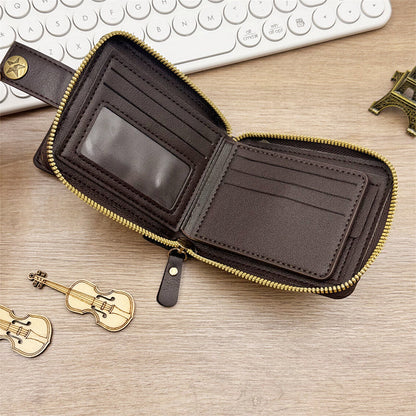 The Heritage Zipper Wallet - Vintage Style, Modern Security + 50% OFF