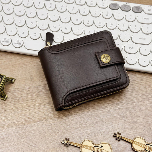 The Heritage Zipper Wallet - Vintage Style, Modern Security + 50% OFF
