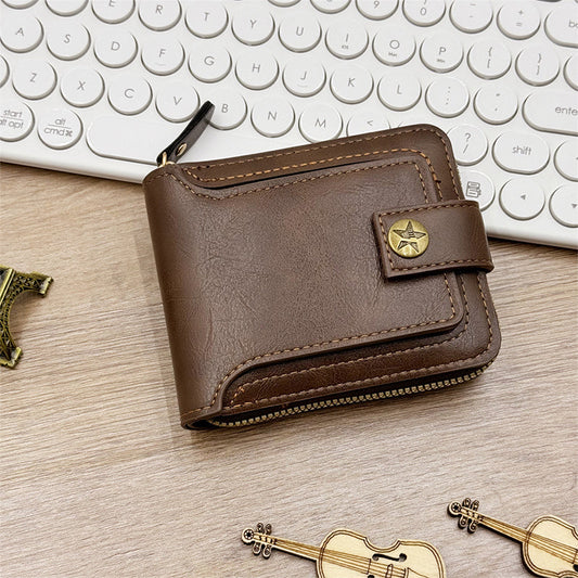 The Heritage Zipper Wallet - Vintage Style, Modern Security + 50% OFF