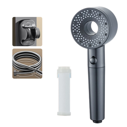 The AquaFlow Filtered Shower Head - $99\%$ Chlorine Removal, SPA Massage, and High Pressure +50% OFF