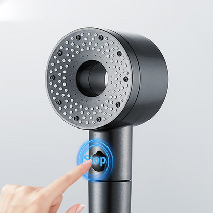 The AquaFlow Filtered Shower Head - $99\%$ Chlorine Removal, SPA Massage, and High Pressure +50% OFF