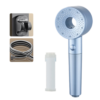 The AquaFlow Filtered Shower Head - $99\%$ Chlorine Removal, SPA Massage, and High Pressure +50% OFF
