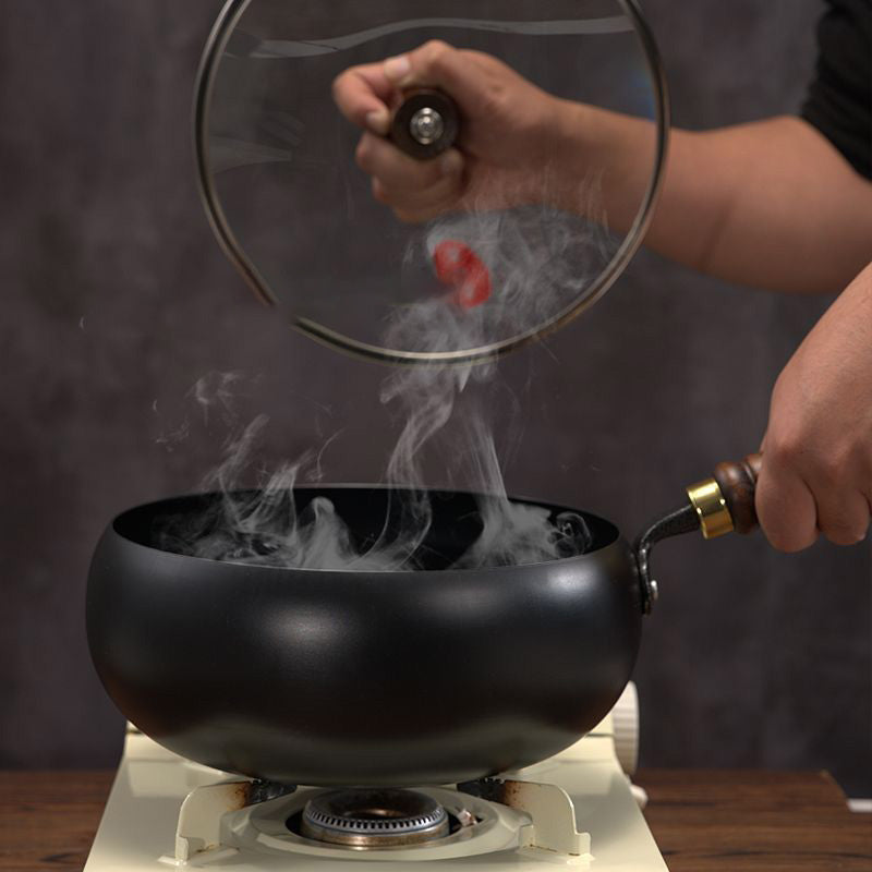 The AuraIron Uncoated Pot - Thick Iron, Hot Sale, and Traditional Quality + 50% OFF